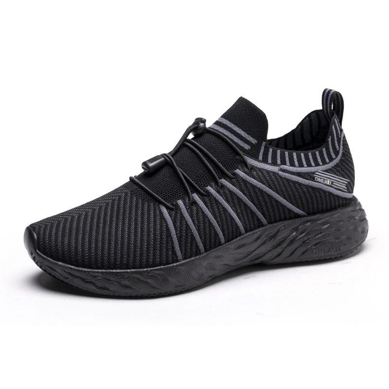 (image for) ONEMIX Water Resistance Sneakers All Direction Strong Waterproof Tech Anti-fouling Quick Cleaning Breathable Lightweight Sports Shoes for Outdoor Climbing Hiking Cycling